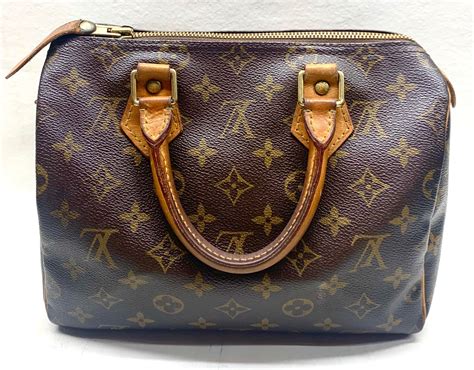 louis vuitton purse patina